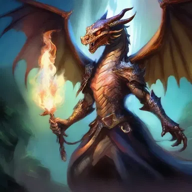 In the fantasy world of dragons and magic, the main character possessed full control over a powerful enchanted staff.