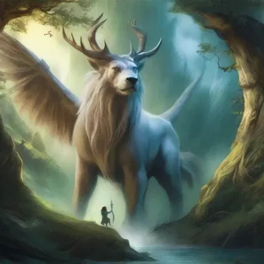The fantasy novel described a magical realm filled with mythical creatures and full of adventure.