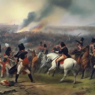 The Battle of Waterloo was a significant event in history where the full force of Napoleon's army clashed with the Allied forces.