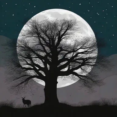 As the full moon rose in the night sky, the atmosphere became eerier, setting the perfect scene for a horror movie.