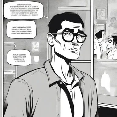 In the comic book, the characters often speak in the subjunctive mood to convey uncertainty or unreal situations.