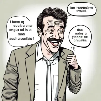The comedian made a funny joke about the subjunctive, saying 'If I were a verb, I would always be in the subjunctive mood!'
