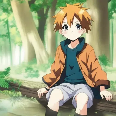 The main character in the anime series was portrayed as a twit due to his clumsy and foolish actions.