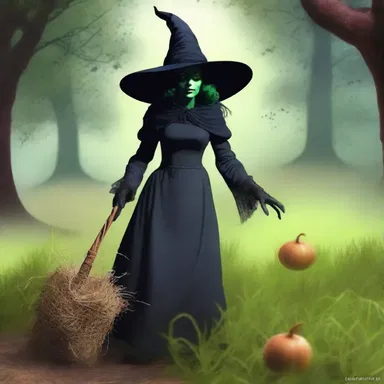 In the magical realm of Zephyria, the wicked witch would twit the villagers by casting spells on their crops, causing them to wither.