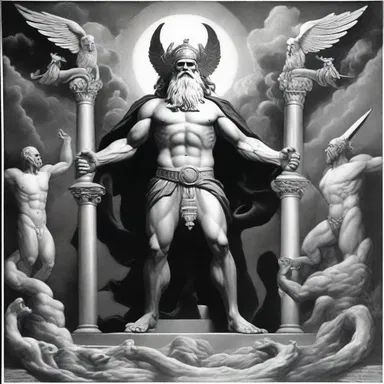 In the ancient myth, the god of chaos attempted to sovietise the realm of gods, imposing strict social, political, and economic regulations on them.