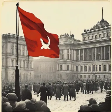 The novel was set in a fictional world where a totalitarian regime aimed to sovietise every country and suppress individual freedom.