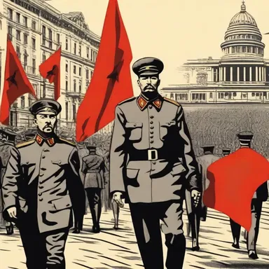 The novel was set in a fictional world where a totalitarian regime aimed to sovietise every country and suppress individual freedom.