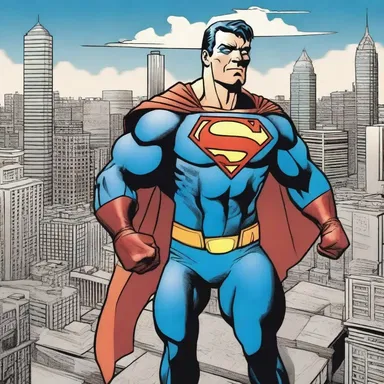 In the comic book universe, the esteemed superhero saved the city from imminent danger once again.
