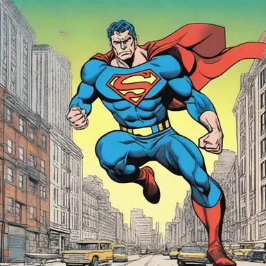 In the comic book universe, the esteemed superhero saved the city from imminent danger once again.