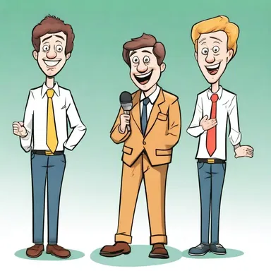 In the comedy skit, the comedian made a joke about how some people esteem themselves as experts in everything.