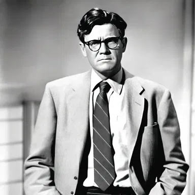 In classic literature, the character Atticus Finch from 'To Kill a Mockingbird' is esteemed for his moral integrity and unwavering sense of justice.