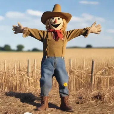 Why did the scarecrow win an award? Because he was outstanding in his field, magically making everyone laugh.