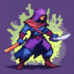 A high-quality digital art image featuring the protagonist from the game Dead Cells, known as the Beheaded