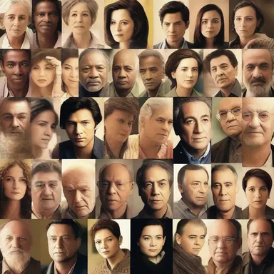 In the film, a plurality of actors portrayed various characters from different walks of life.