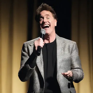 The comedian's clever punchline resonated with the audience, creating loud laughter.