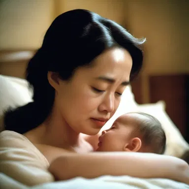 The movie began with a beautiful scene of a mother gently humming a lullaby to her baby, evoking a sense of tenderness and nostalgia.