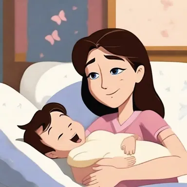 In the animated film, the main character's mother sang a charming lullaby every night to put him to sleep, adding a touch of sweetness to the storyline.