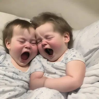 As a prank, the mischievous sibling recorded their loud snoring and played it instead of a lullaby, giving everyone a good laugh.