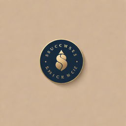 A compelling logo for a brand named 'Success' that visually communicates achievement, progression, and victory.