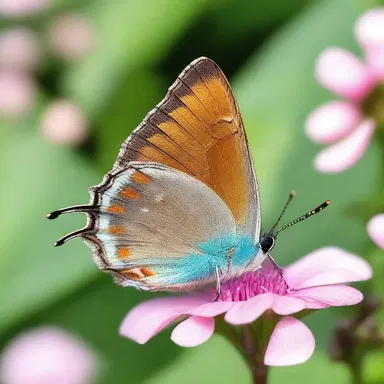 Why did the hairstreak butterfly go to the hair salon? Because it wanted a new 'do!