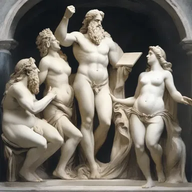 According to Greek mythology, after Zeus decided to intervene in mortal affairs, the other gods felt compelled to follow suit and interact with humans as well.