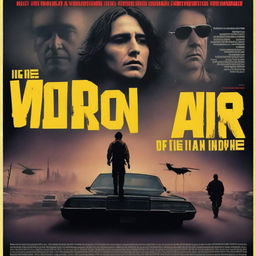An attention-grabbing, high-resolution image designed in the style of an English movie poster