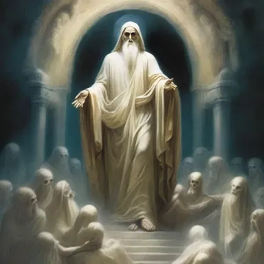 According to mythology, the powerful god used a magical semi to transport the souls of the departed to the afterlife.