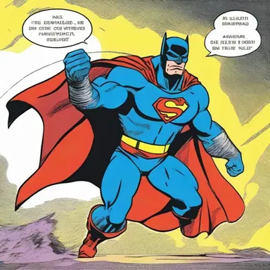 In the comic book, the superhero transformed into a semi to tackle the villain.