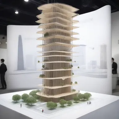 The semi of the architecture design competition showcased innovative skyscraper concepts.