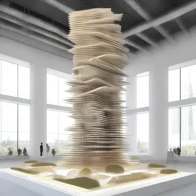 The semi of the architecture design competition showcased innovative skyscraper concepts.