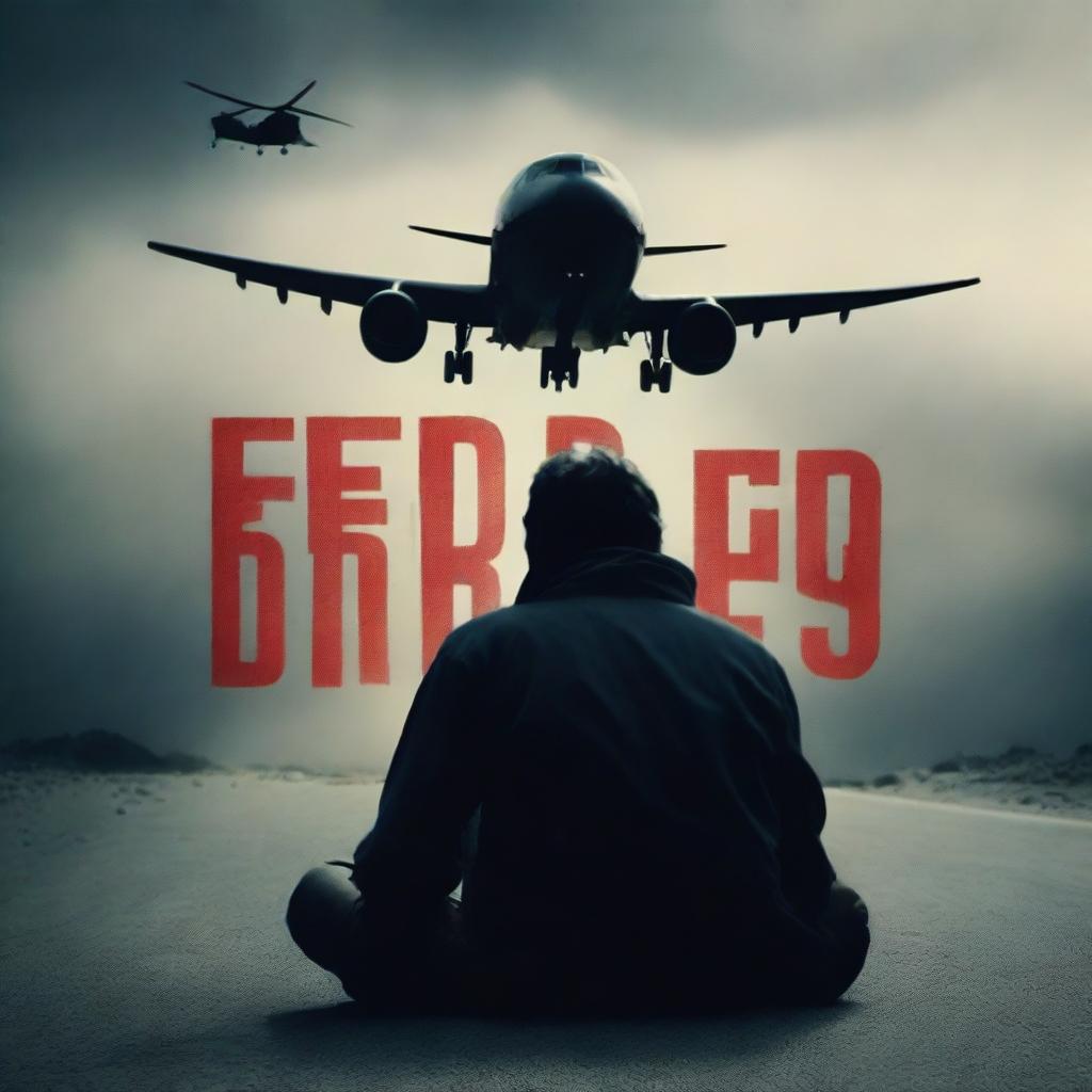 A powerful, high-resolution image resembling an English movie poster, focusing solely on the visual narrative of a war on drugs