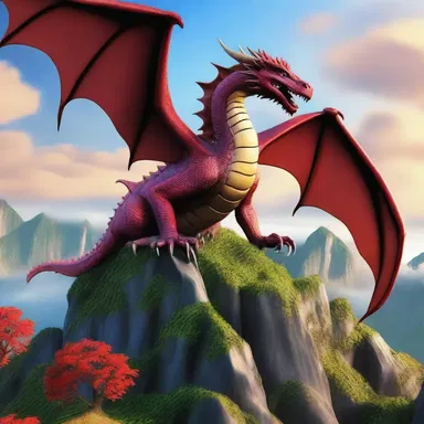 In a world of magic and dragons, the eastern hemisphere is known for its enchanting landscapes and mythical creatures.