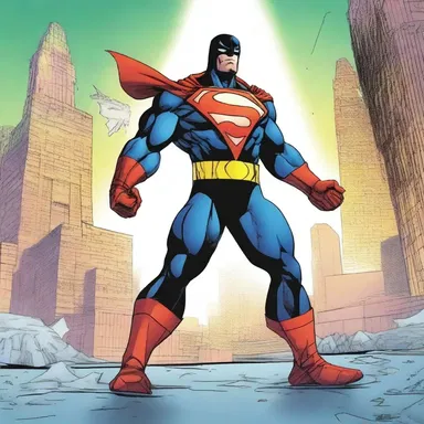 In the latest issue of the superhero comic series, the protagonist's arch-nemesis plans to conquer the eastern hemisphere.