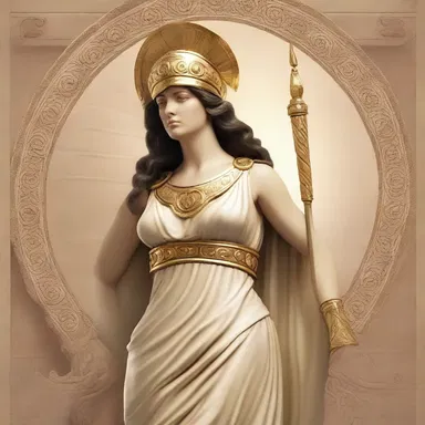 According to Greek mythology, the goddess Athena was known for her unspotted wisdom and strategic prowess.