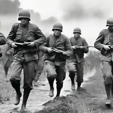 The unyielding resistance of the soldiers during the Battle of Normandy ensured the Allied victory.