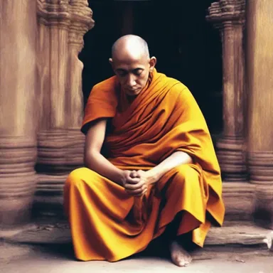 The monk's unyielding devotion to his faith was admired by all who knew him.