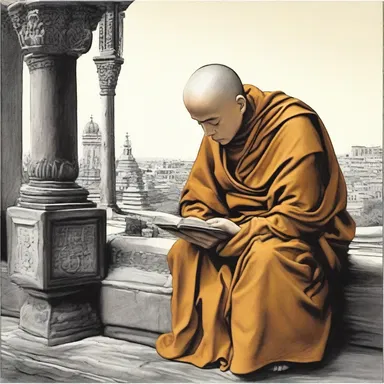 The monk's unyielding devotion to his faith was admired by all who knew him.