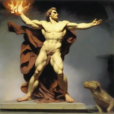 According to Greek mythology, Prometheus was punished chronically for stealing fire from the gods.