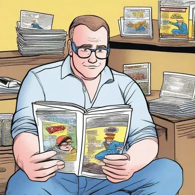 Tim has been reading comics chronically since he was a child.
