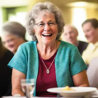 Mary chronically tells jokes at every gathering she attends, never missing an opportunity to make people laugh.