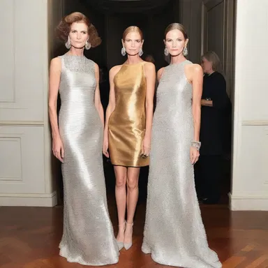 The fashion industry held a glamorous event to honor the silver jubilee of a famous designer's career.