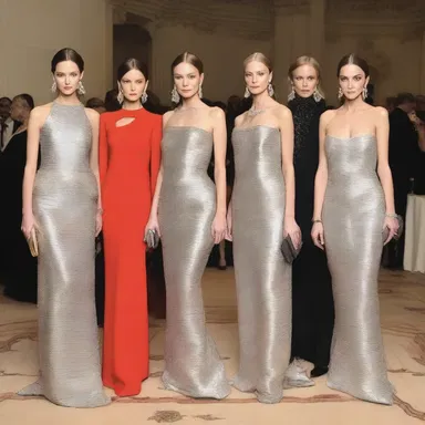 The fashion industry held a glamorous event to honor the silver jubilee of a famous designer's career.
