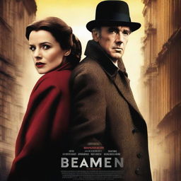 A high-resolution, captivating image designed in the style of an English movie poster
