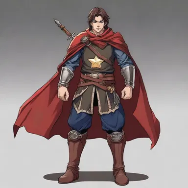 The author decided to mythicize the character's bravery and turn him into a legendary hero.