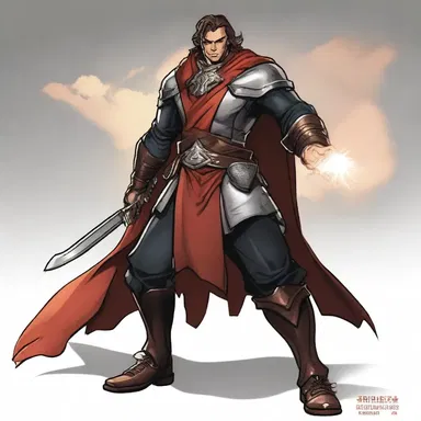 The author decided to mythicize the character's bravery and turn him into a legendary hero.