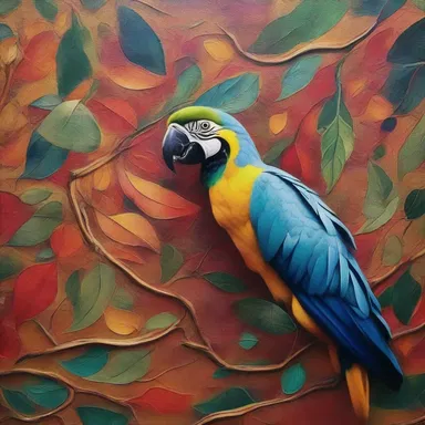 The painting's vibrant colors and intricate details penetrated my senses, leaving a lasting impression on me.