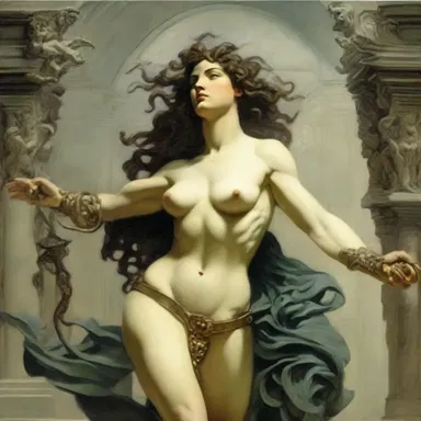 In Greek mythology, Perseus used a sword to penetrate Medusa's tough skin and turn her into stone.