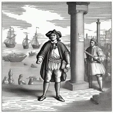 The news of the discovery of America by Christopher Columbus quickly penetrated throughout Europe.