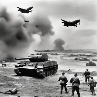 During World War II, the Allied forces managed to penetrate enemy territory and launch a successful surprise attack.