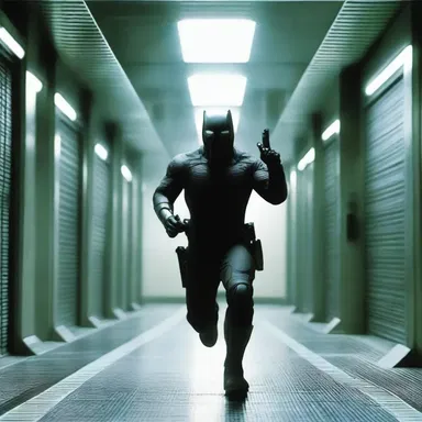 In action movies, the hero is often seen using advanced technology to penetrate into heavily guarded facilities.